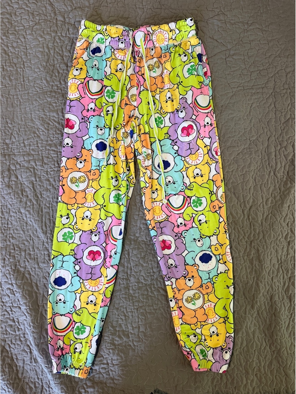 Care Bears Colorful Character Print Jogger Pants